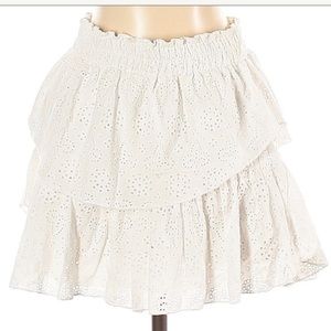 NWT loveshackfancy eyelet skirt